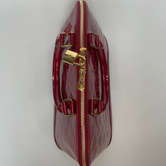LOUIS VUITTON | ALMA PM VERNIS | CERISES - Picture 14 of 15